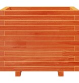 VidaXL Plantenbak 60x60x49,5 cm massief grenenhout wasbruin