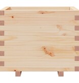 VidaXL Plantenbak 60x60x49,5 cm massief grenenhout