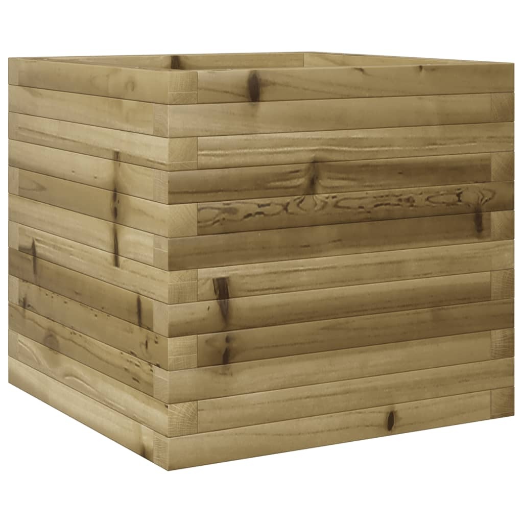 VidaXL Plantenbak 50x50x45,5 cm geïmpregneerd grenenhout