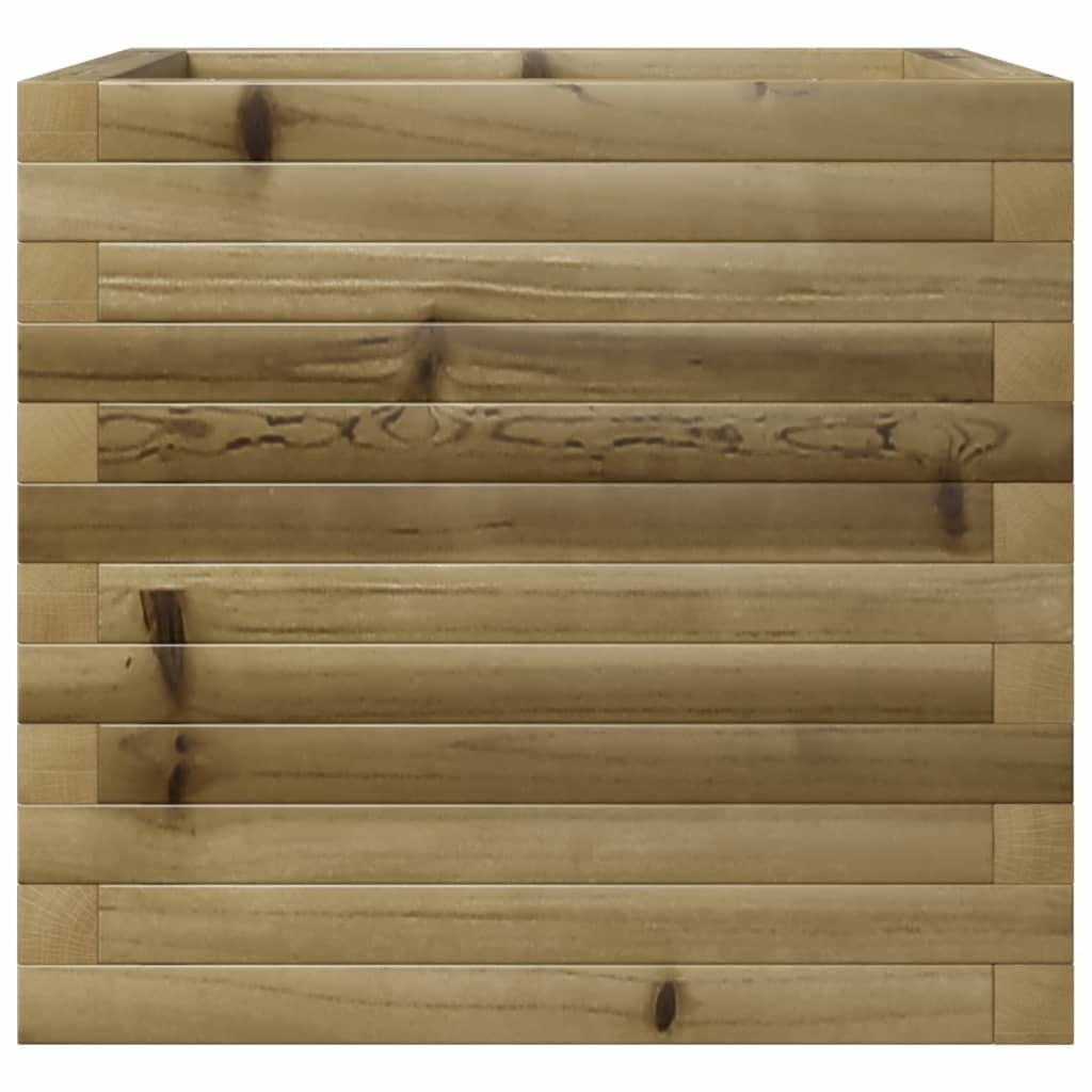 VidaXL Plantenbak 50x50x45,5 cm geïmpregneerd grenenhout