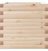 VidaXL Plantenbak 50x50x45,5 cm massief grenenhout