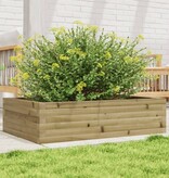 VidaXL Plantenbak 90x60x23 cm geïmpregneerd grenenhout