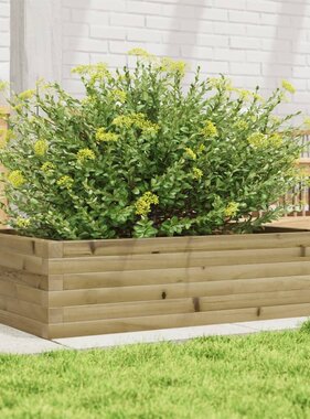 VidaXL Plantenbak 90x60x23 cm geïmpregneerd grenenhout