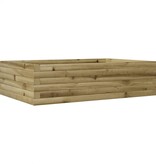 VidaXL Plantenbak 90x60x23 cm geïmpregneerd grenenhout