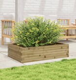 VidaXL Plantenbak 90x60x23 cm geïmpregneerd grenenhout