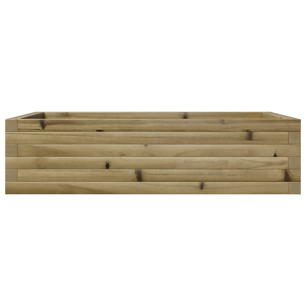 VidaXL Plantenbak 90x60x23 cm geïmpregneerd grenenhout