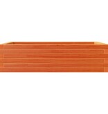 VidaXL Plantenbak 90x60x23 cm massief grenenhout wasbruin
