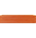 VidaXL Plantenbak 110x40x23 cm massief grenenhout wasbruin