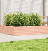 VidaXL Plantenbak 110x110x23 cm massief douglashout