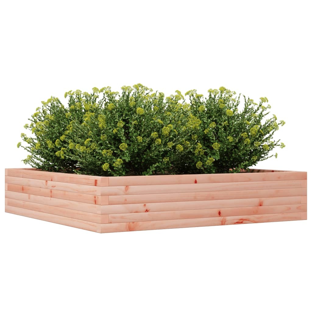 VidaXL Plantenbak 110x110x23 cm massief douglashout