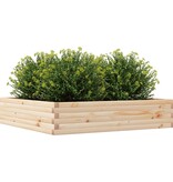 VidaXL Plantenbak 110x110x23 cm massief grenenhout