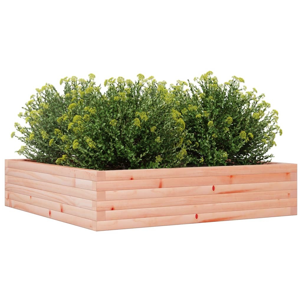 VidaXL Plantenbak 100x100x23 cm massief douglashout