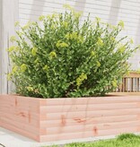 VidaXL Plantenbak 70x70x23 cm massief douglashout