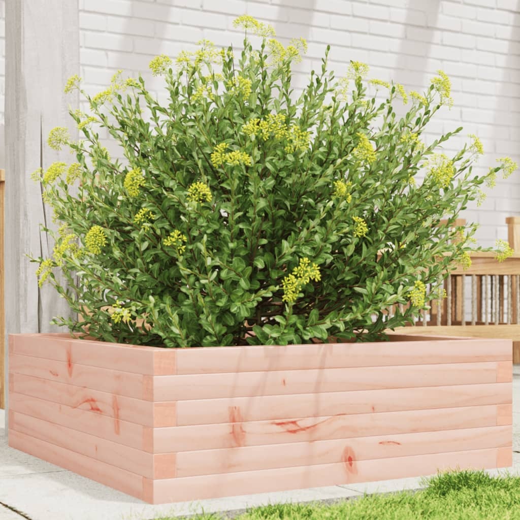 VidaXL Plantenbak 70x70x23 cm massief douglashout