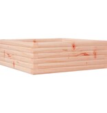 VidaXL Plantenbak 70x70x23 cm massief douglashout