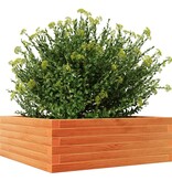 VidaXL Plantenbak 70x70x23 cm massief grenenhout wasbruin