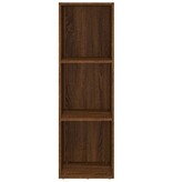 VidaXL Boekenkast/tv-meubel 36x30x114 cm bruin eikenkleur