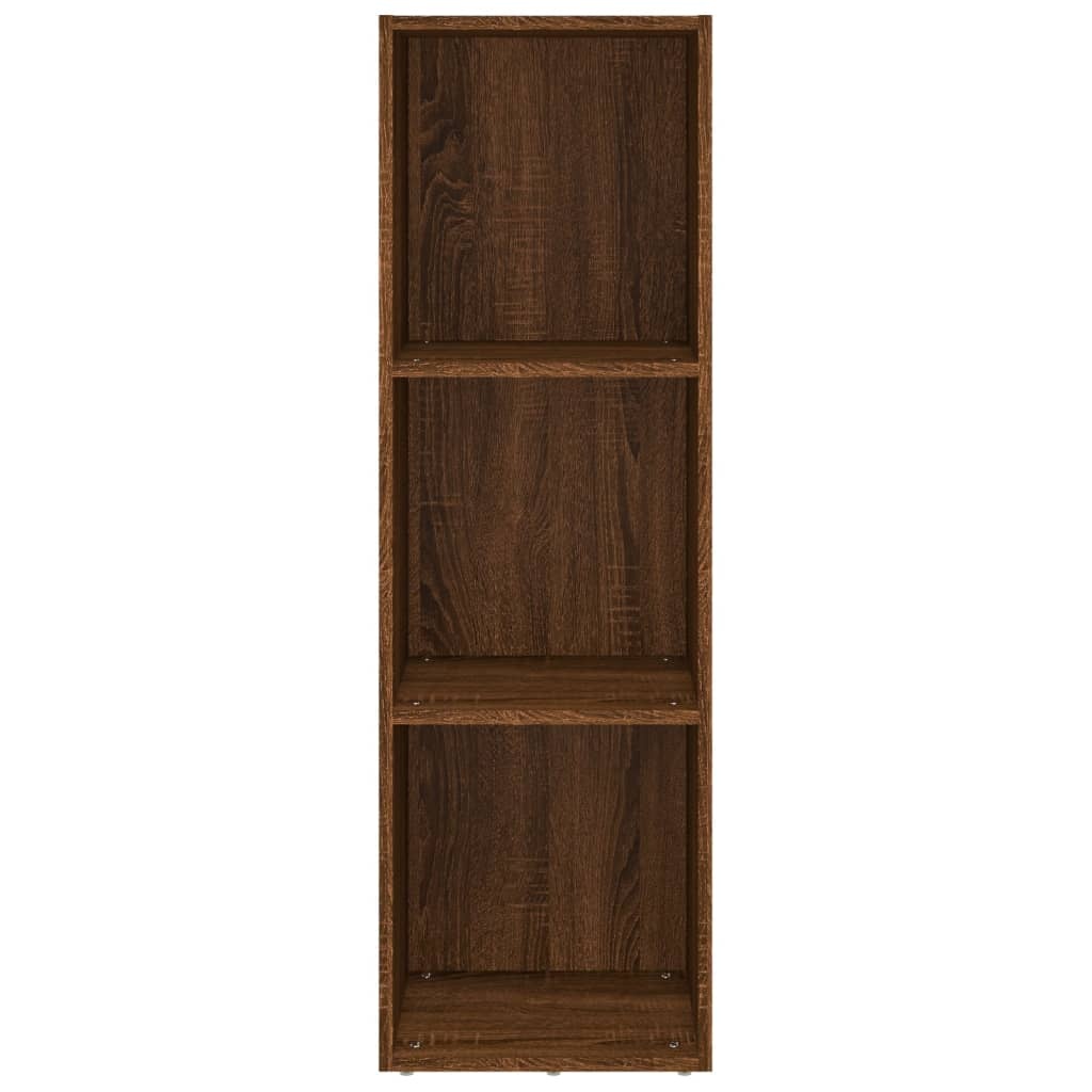 VidaXL Boekenkast/tv-meubel 36x30x114 cm bruin eikenkleur