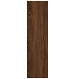 VidaXL Boekenkast/tv-meubel 36x30x114 cm bruin eikenkleur