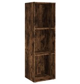VidaXL Boekenkast / tv-meubel 36x30x114 cm bewerkt hout gerookt eiken