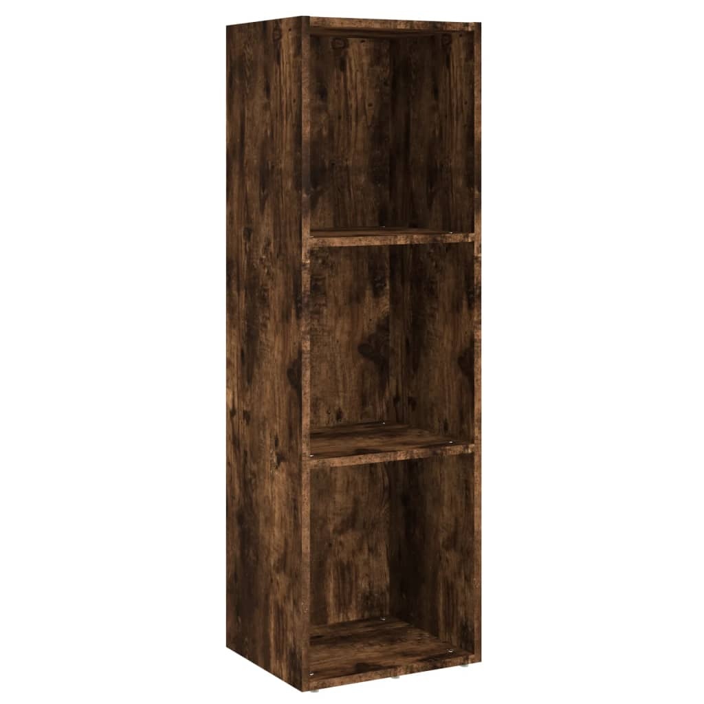 VidaXL Boekenkast / tv-meubel 36x30x114 cm bewerkt hout gerookt eiken