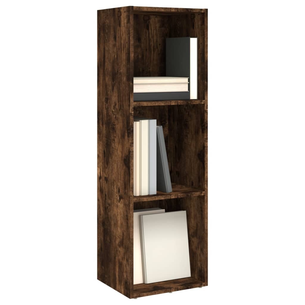 VidaXL Boekenkast / tv-meubel 36x30x114 cm bewerkt hout gerookt eiken