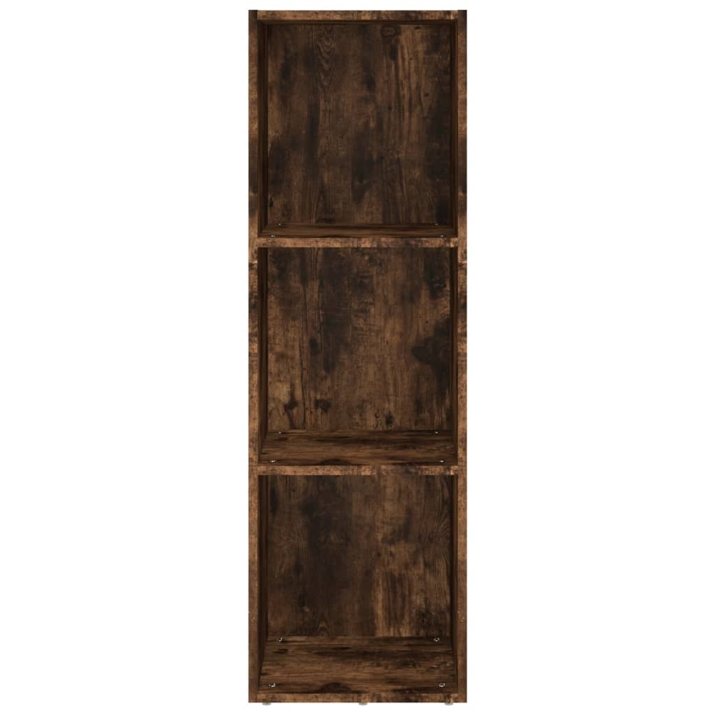 VidaXL Boekenkast / tv-meubel 36x30x114 cm bewerkt hout gerookt eiken