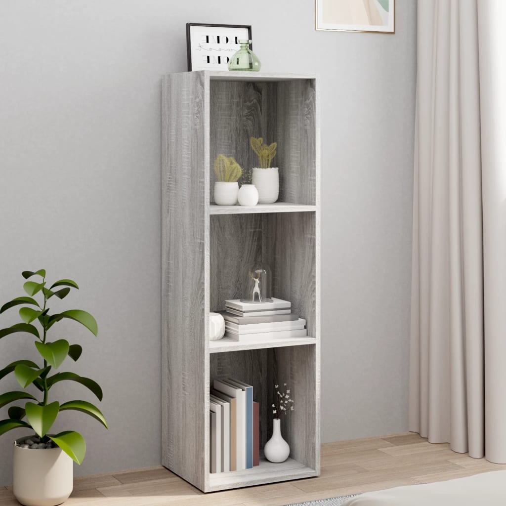 VidaXL Boekenkast/tv-meubel 36x30x114 cm hout grijs sonoma eiken