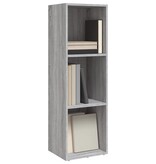 VidaXL Boekenkast/tv-meubel 36x30x114 cm hout grijs sonoma eiken
