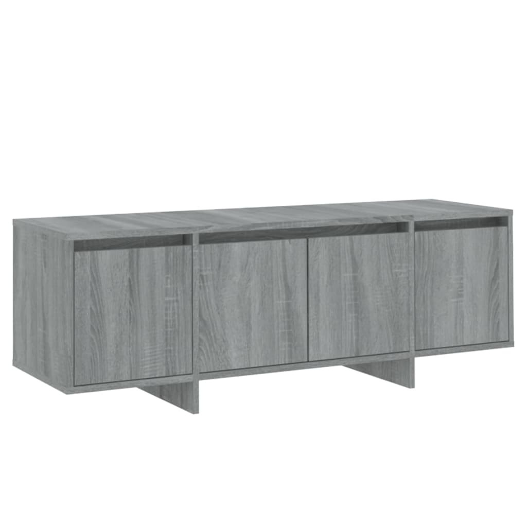 VidaXL Tv-meubel 120x30x40,5 cm bewerkt hout grijs sonoma eikenkleurig