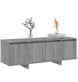 VidaXL Tv-meubel 120x30x40,5 cm bewerkt hout grijs sonoma eikenkleurig