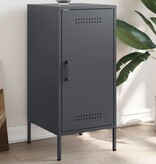 VidaXL Dressoir 36x39x79 cm koudgewalst staal antracietkleurig