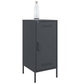 VidaXL Dressoir 36x39x79 cm koudgewalst staal antracietkleurig