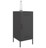 VidaXL Dressoirs 2 st 36x39x79 cm koudgewalst staal zwart