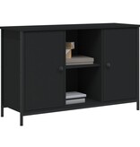 VidaXL Tv-meubel 100x35x65 cm bewerkt hout zwart