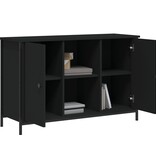 VidaXL Tv-meubel 100x35x65 cm bewerkt hout zwart