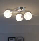 VidaXL Plafondlamp met 3 LED-lampen G9 120 W