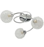 VidaXL Plafondlamp met 3 LED-lampen G9 120 W