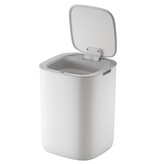 VidaXL Afvalbak met sensor Morandi 12 L wit