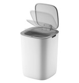 VidaXL Afvalbak met sensor Morandi 12 L wit