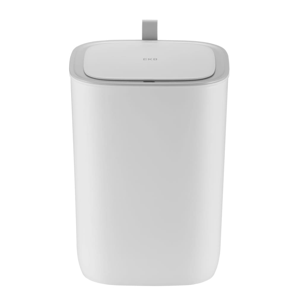 VidaXL Afvalbak met sensor Morandi 12 L wit