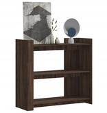 VidaXL Wandtafel 100x35x90 cm bewerkt hout bruin eikenkleurig