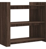 VidaXL Wandtafel 100x35x90 cm bewerkt hout bruin eikenkleurig