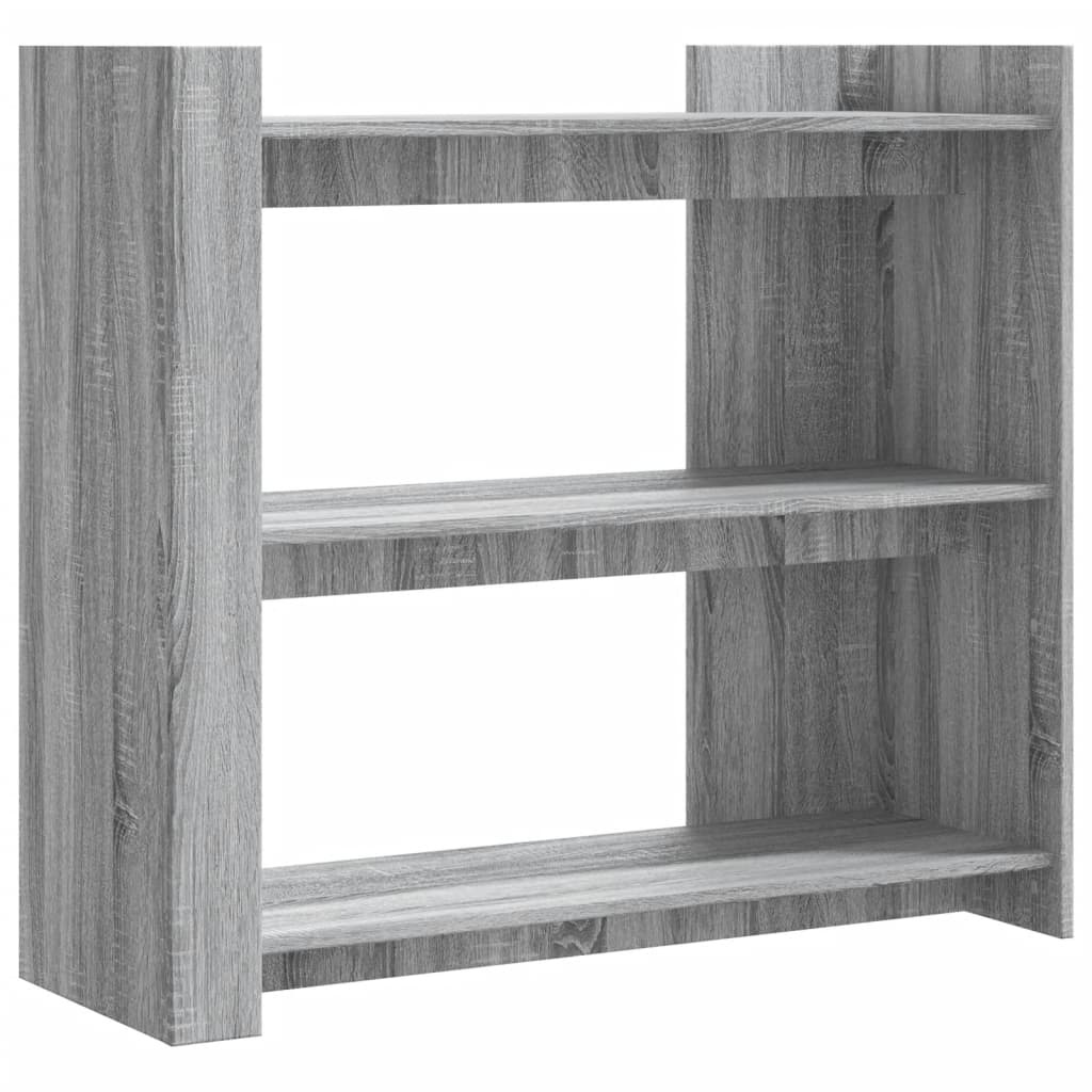 VidaXL Wandtafel 100x35x90 cm bewerkt hout grijs sonoma eikenkleurig