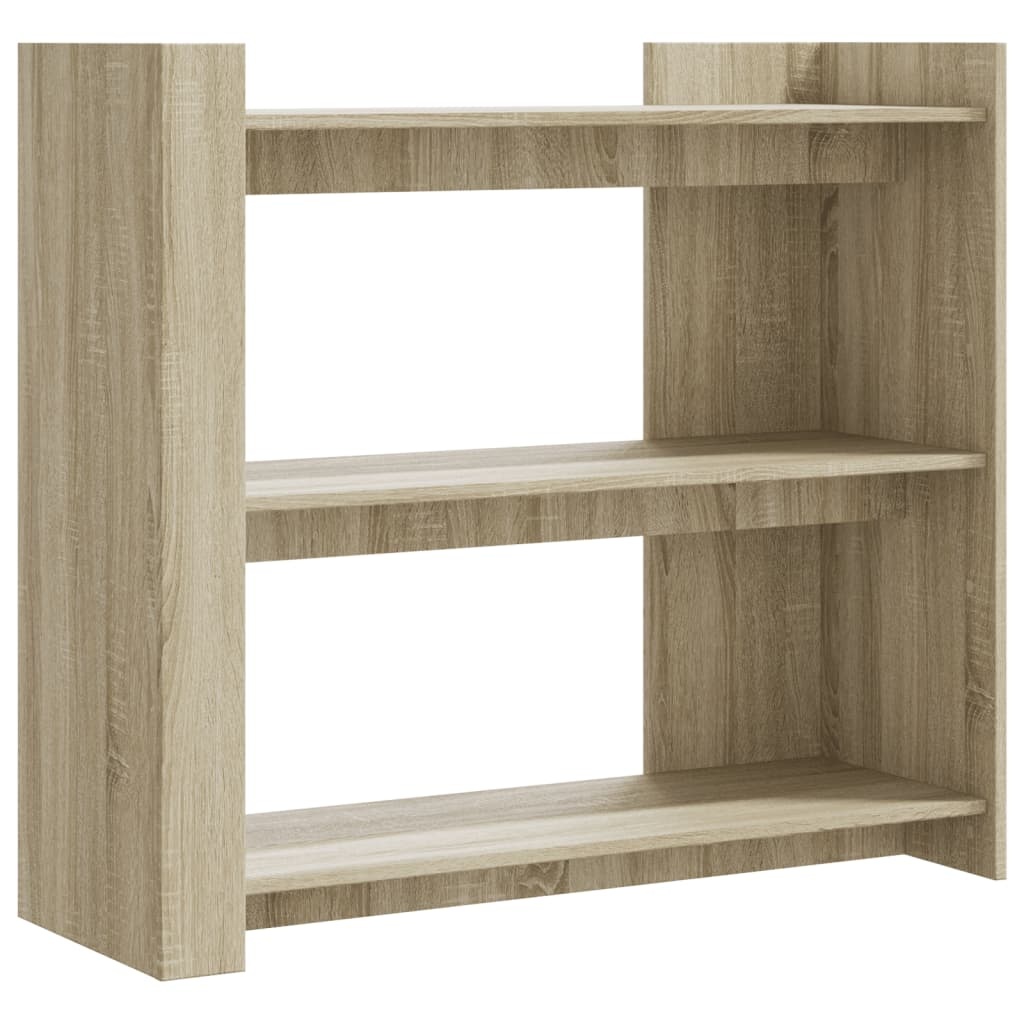 VidaXL Wandtafel 100x35x90 cm bewerkt hout sonoma eikenkleurig
