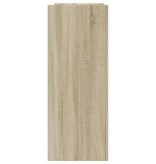 VidaXL Wandtafel 100x35x90 cm bewerkt hout sonoma eikenkleurig