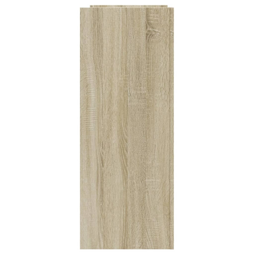 VidaXL Wandtafel 100x35x90 cm bewerkt hout sonoma eikenkleurig