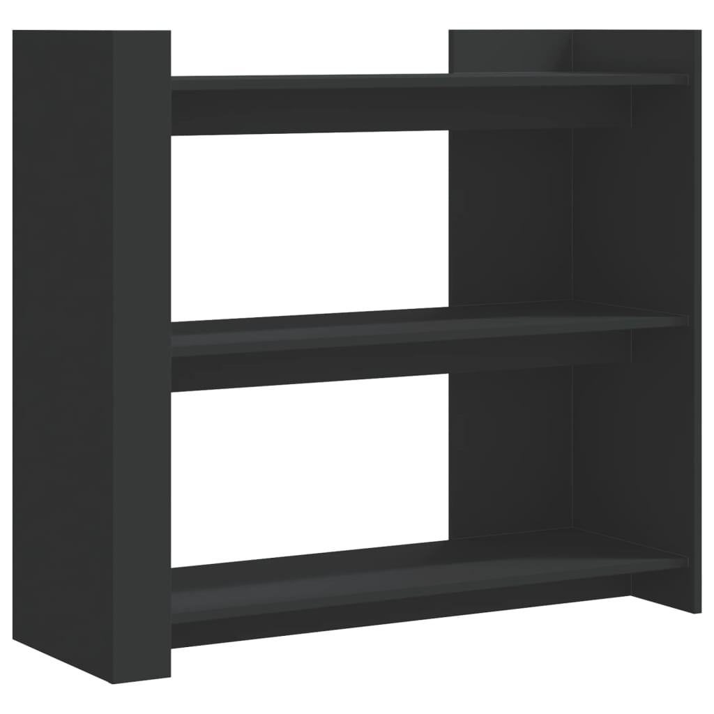 VidaXL Wandtafel 100x35x90 cm bewerkt hout zwart