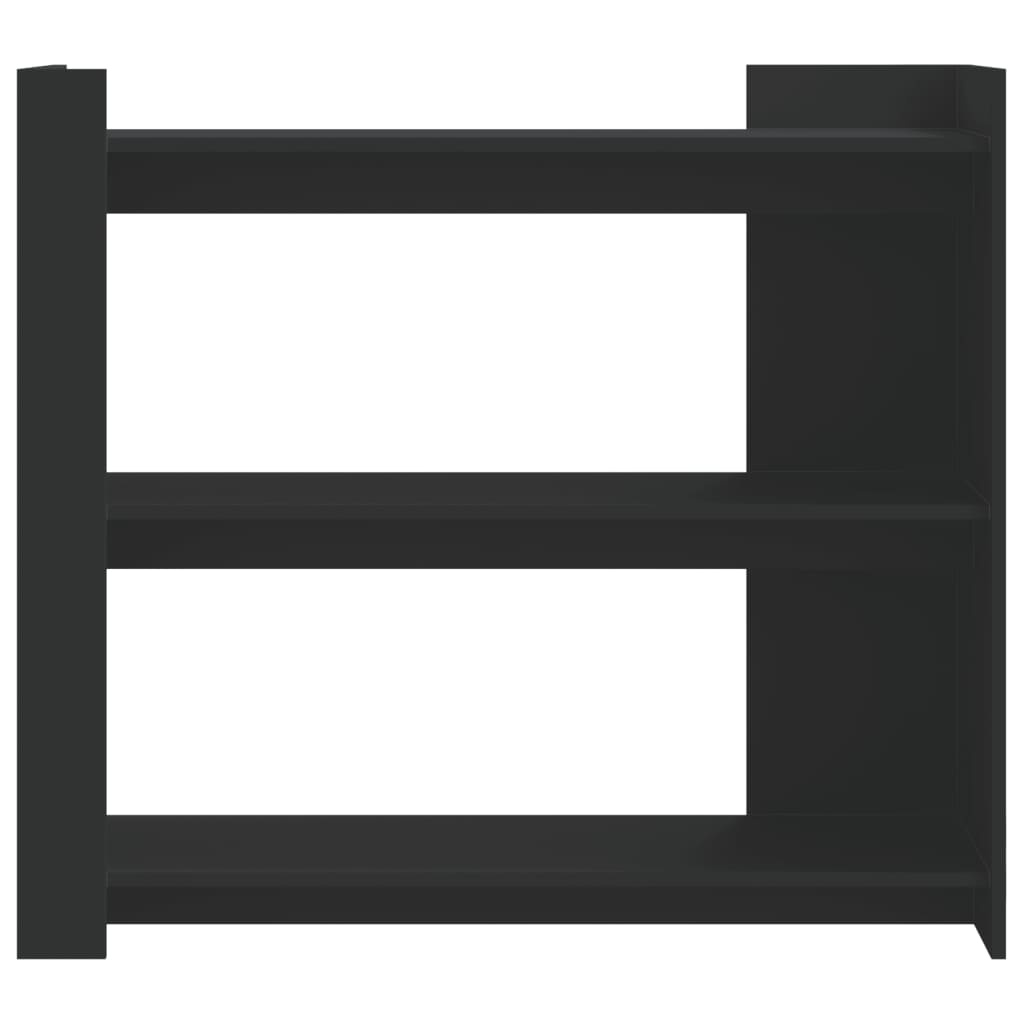 VidaXL Wandtafel 100x35x90 cm bewerkt hout zwart