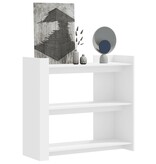 VidaXL Wandtafel 100x35x90 cm bewerkt hout wit